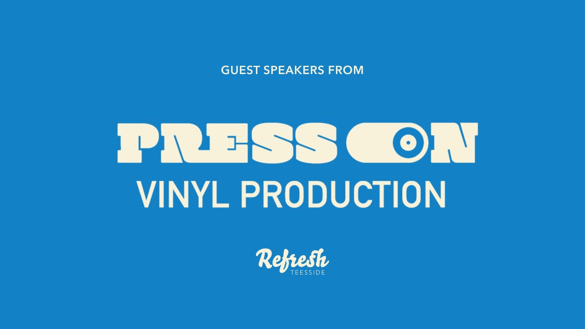 refreshteesside's tweet photo. Introducing our second guest speakers for the #RFTees March meet-up!
Danny and David from @pressonvinyl will be joining us to chat to you all about their exciting new project ๐คฉ
Check them out here: https://t.co/CNKZjxLHlE https://t.co/ge7jVTtzeu