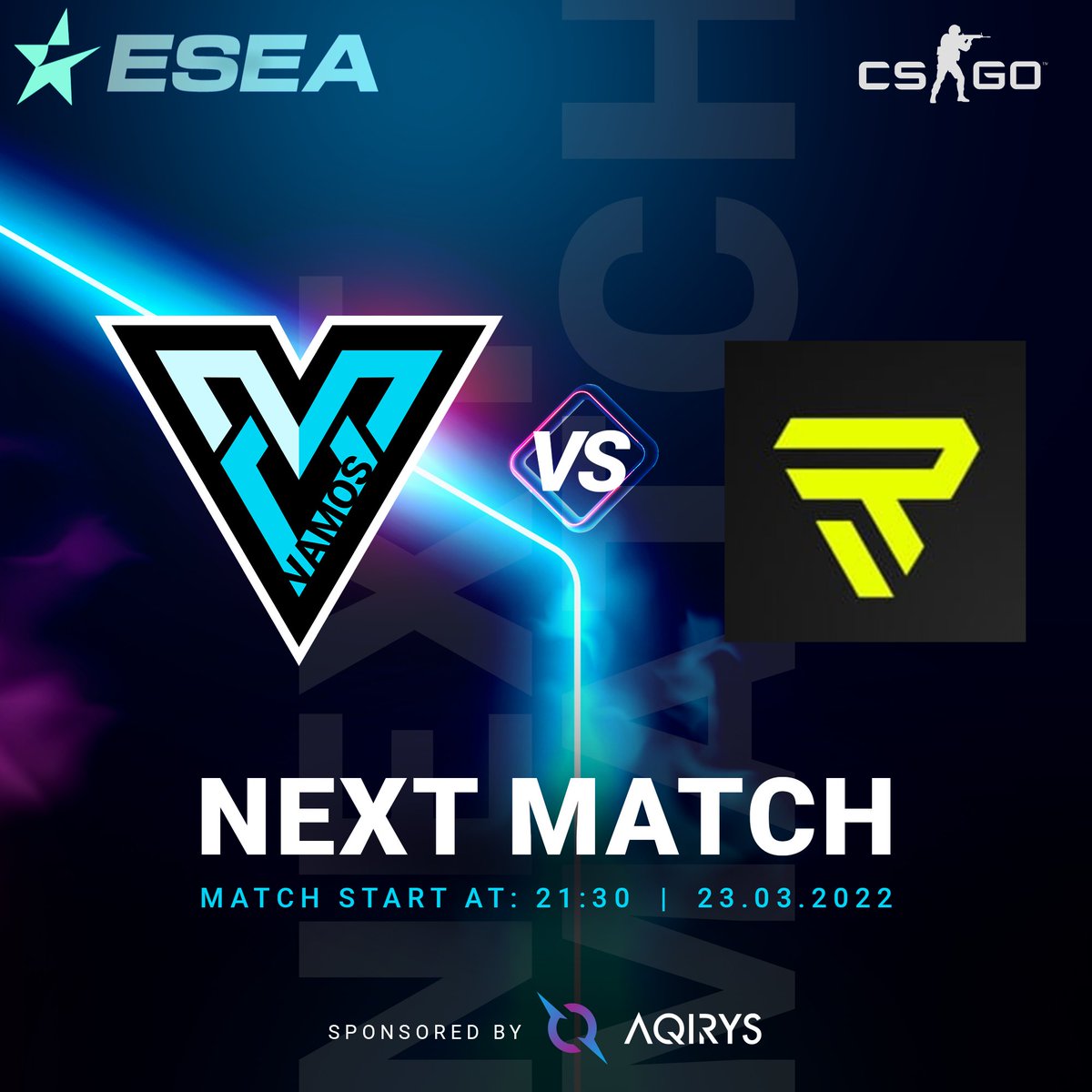 Hyped for the first game of Playoffs 🥳🥳🥳
<a href="/ConacuCoinescu/">Conacu</a> <a href="/renne1csgo/">Gligor Rafael</a> <a href="/psych0_csgo/">ps1cho 🍥</a> <a href="/d1maje/">d1maje</a> <a href="/N0R1csgo/">Dragoş</a> <a href="/flowwcsgo/">Robert Ciobanu</a> 
Powered by AQIRYS 🥰