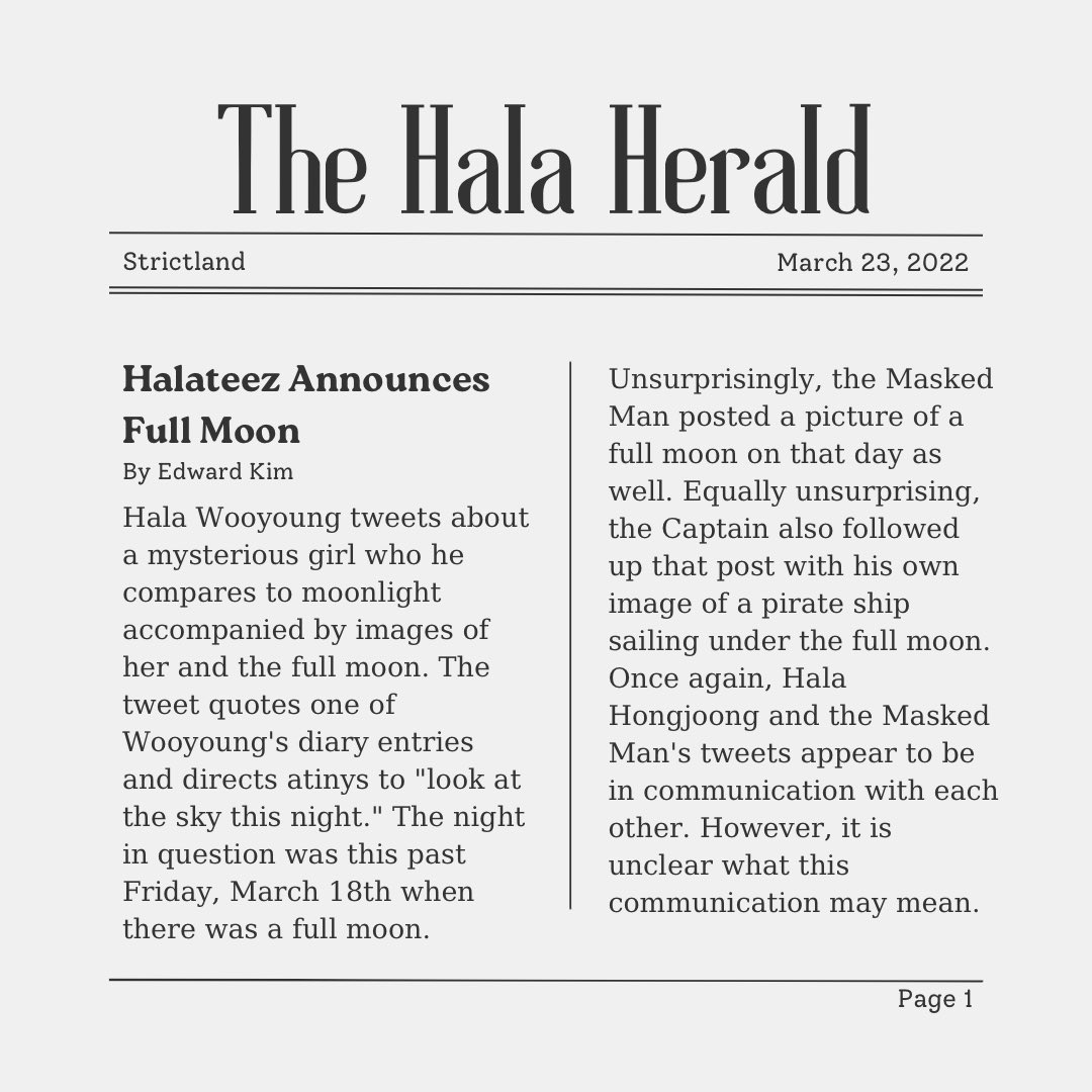 Ha1aReporter's tweet photo. [📰] Wednesday: 03.23.22

Masked Man Stans Taemin????

#HalaHerald #HalaUpdate #Halateez #ATEEZ #에이티즈 https://t.co/rj3uwAQJQo
