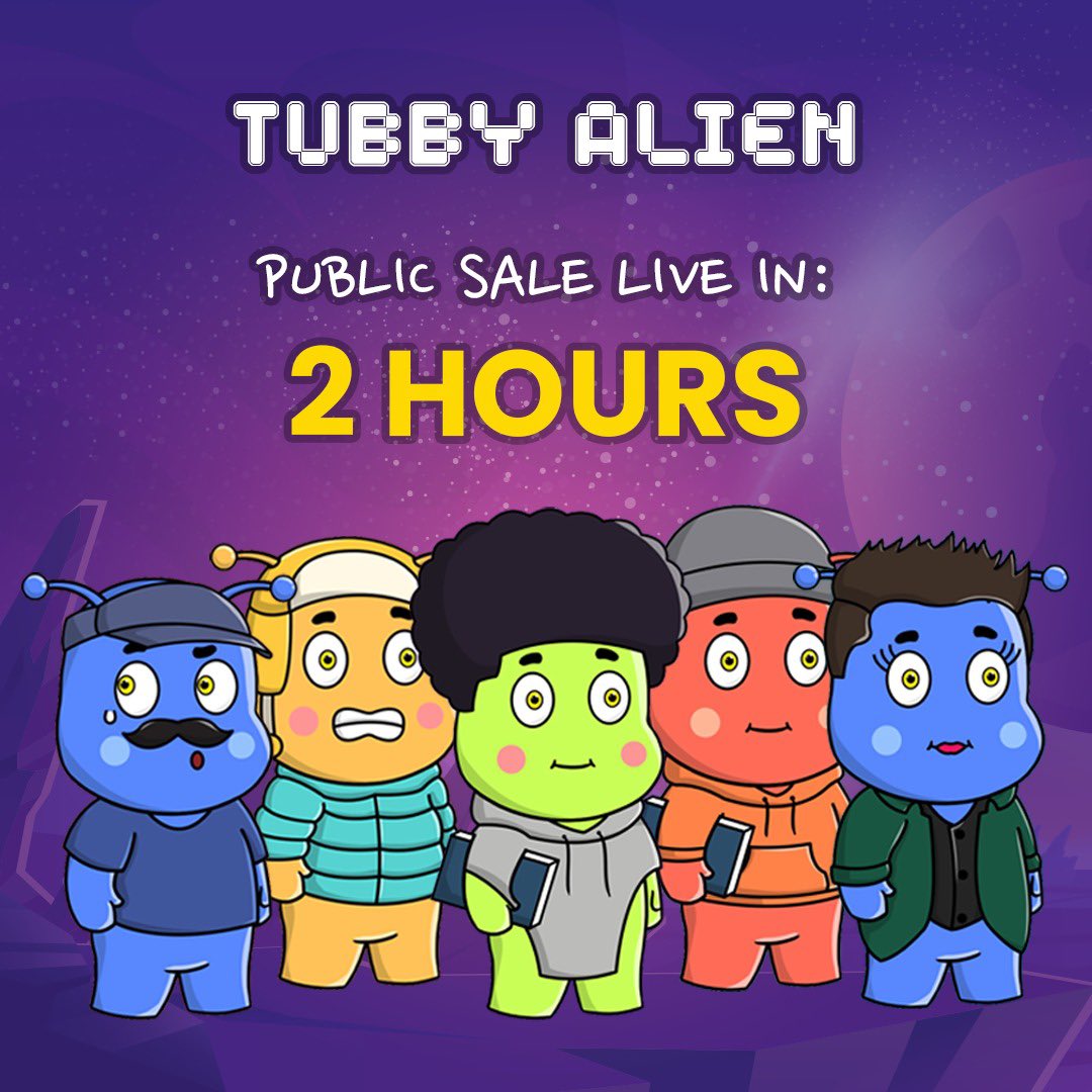 Tubby Alien - SOLD OUT! tweet media