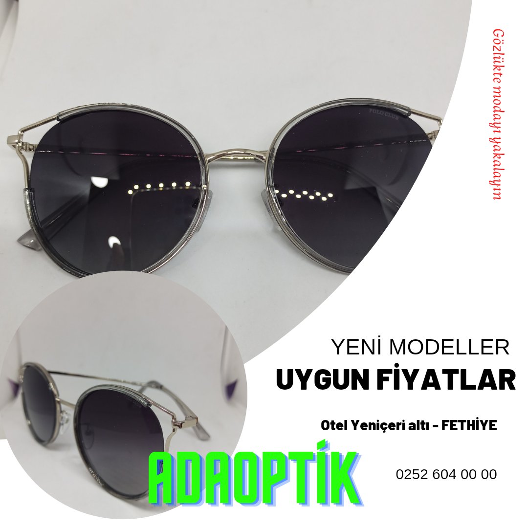 optikveoptik's tweet photo. Yeni modeller, uygun fiyatlar için bize uğrayın #adaoptik #güneşgözlüğü #yenisezon #kampanya #zenginçeşit https://t.co/gIT25NypiV