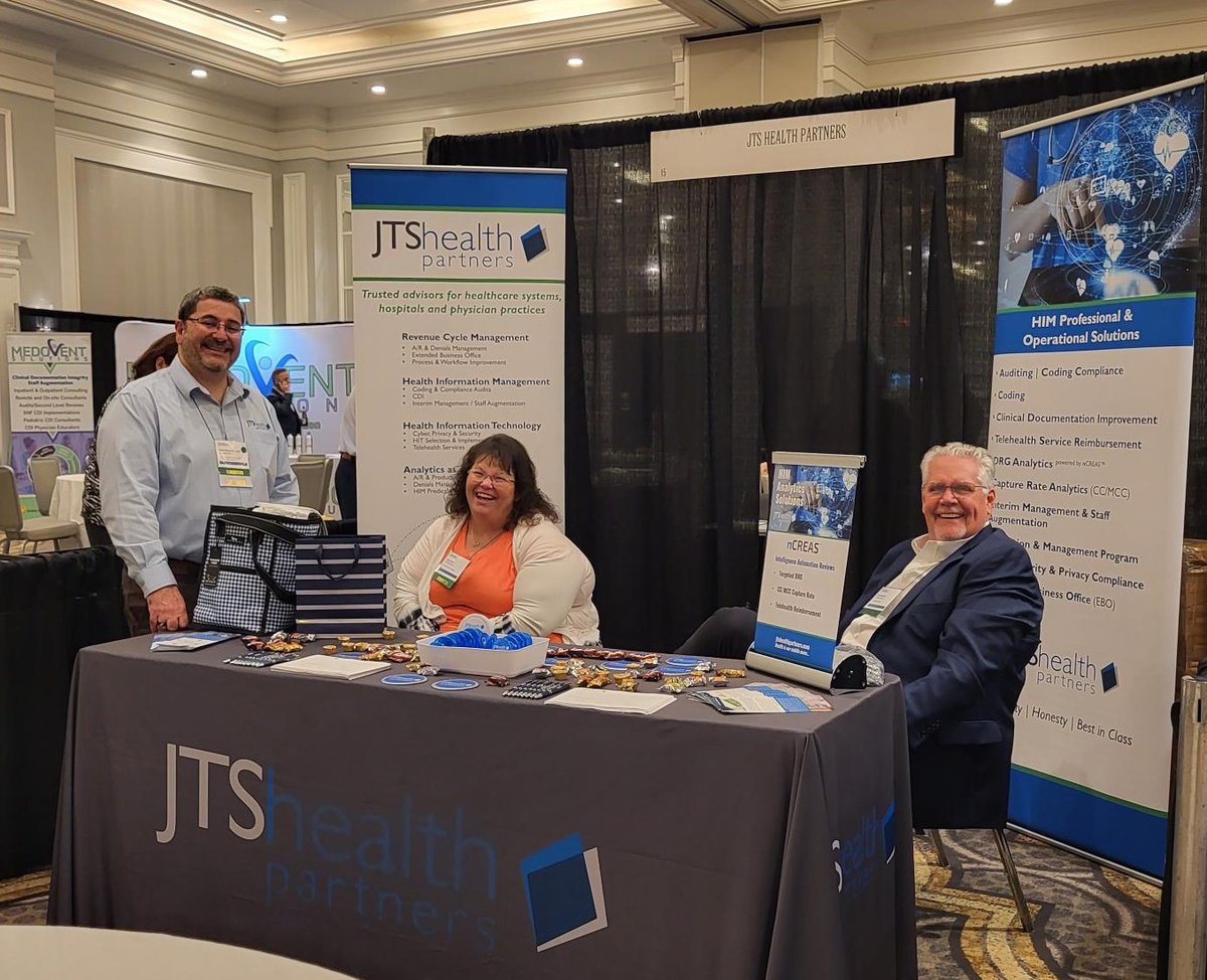 JTSHealthP's tweet photo. The JTS team has had a great time exhibiting at #OHIMA. https://t.co/lvGJo7EmSe
