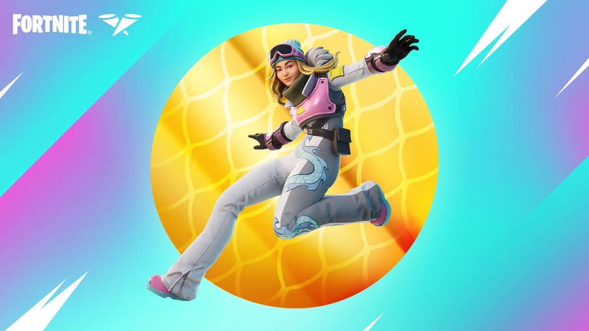 Top5Gamingx's tweet photo. Snowboarder CHLOE KIM is coming to FORTNITE on MARCH 26! https://t.co/7clMxPKTJt