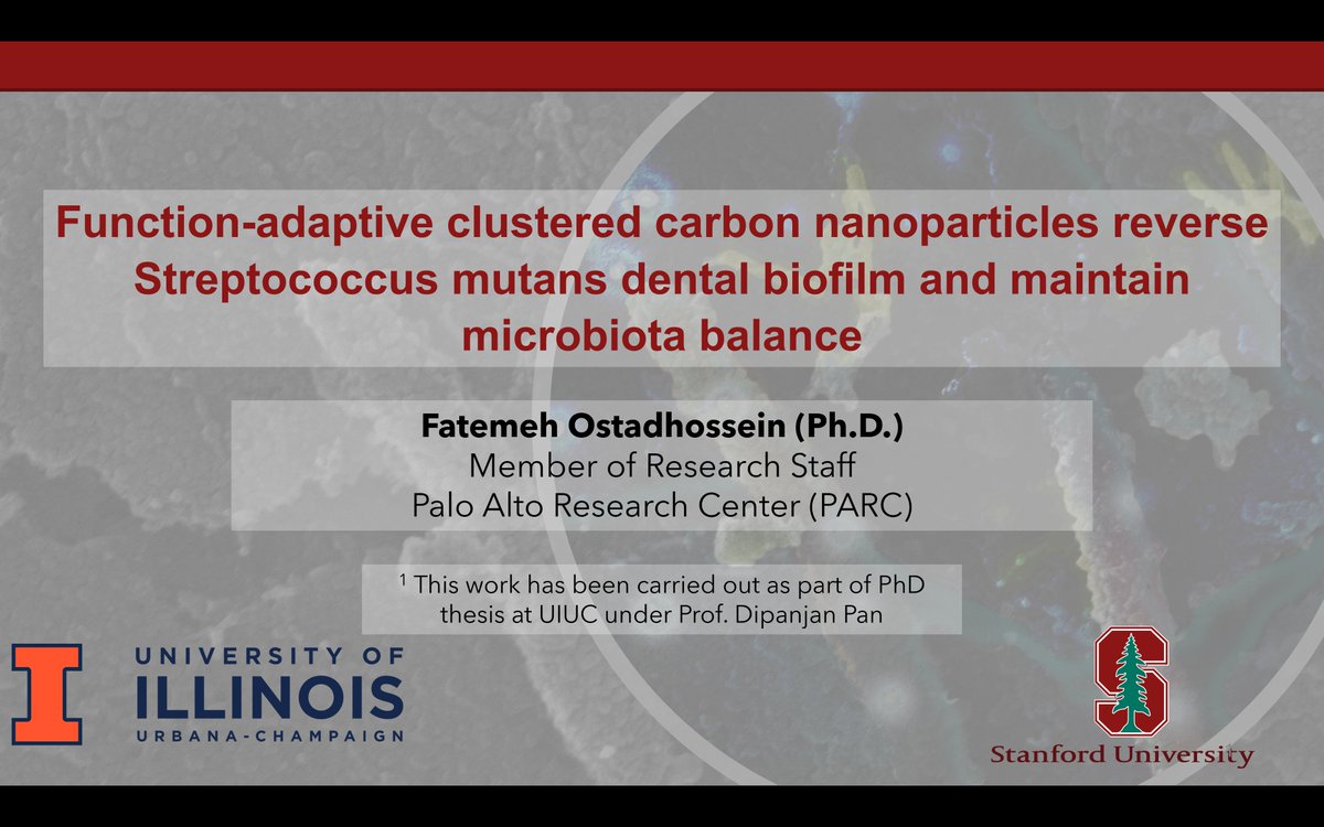 FOstadhossein's tweet photo. Giving a talk at #ACSspring2022 on carbon dots against biofilms. Come join me at 3:05 pm Room 20BCD Theater 4 Convention Center. Thanks to ##CASFutureLeaders award for the financial support. https://t.co/39hBtzzr5K