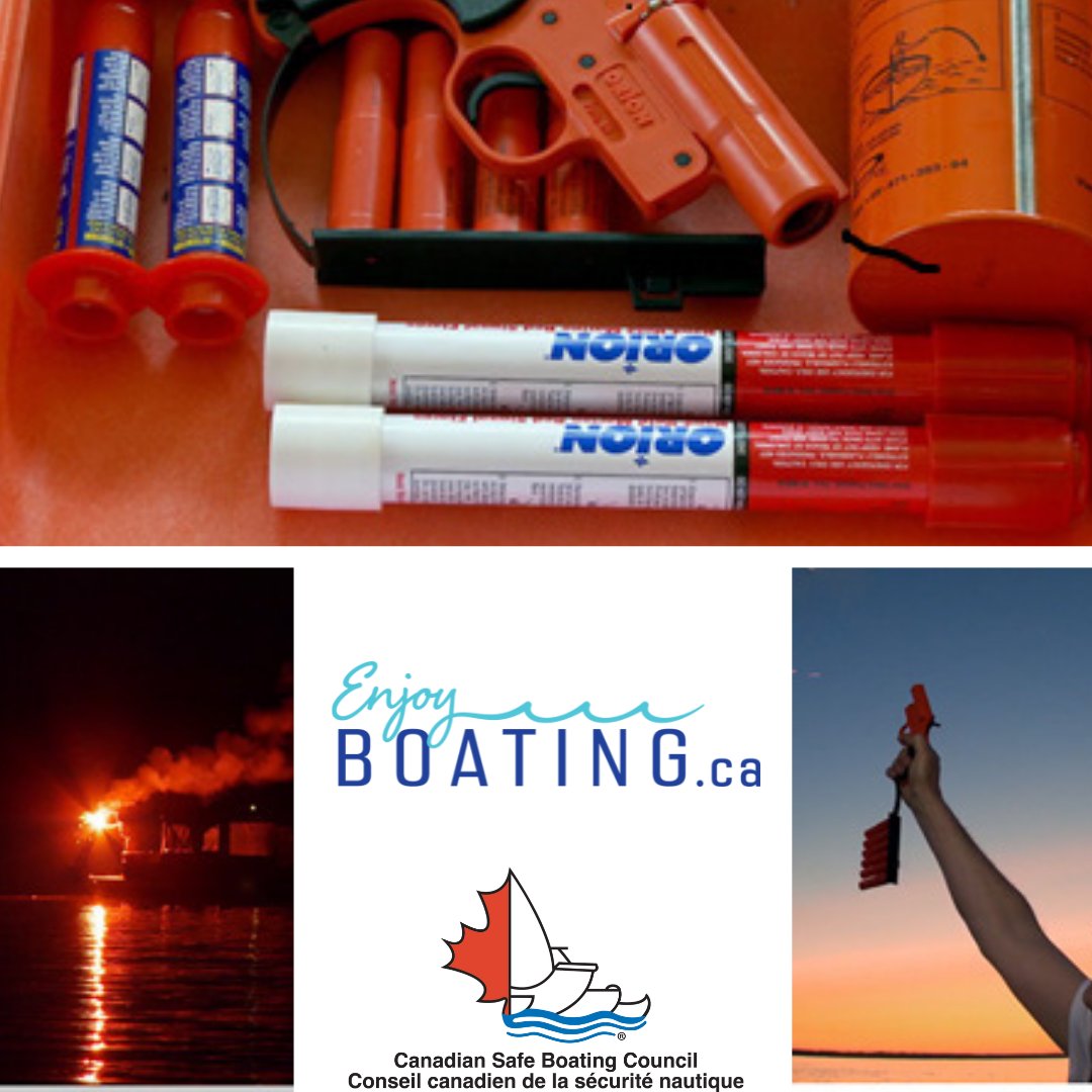 csbc_bt_tips's tweet photo. 1/2 Did you know that flares have an expiration date? In accordance with Transport Canada requirements, flares are approved for 4 years from their date of manufacture. This will mean that by law you need to replace them every four years.  
#EnjoyBoating #KnowBeforeYouGo https://t.co/UbKHNwlRdk