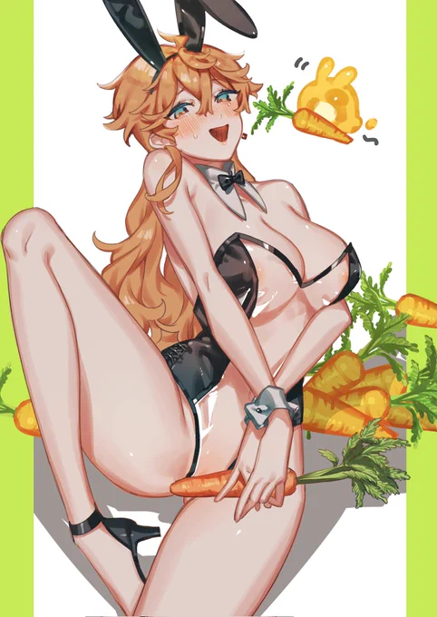 透け透けえっちバニー
女体化 