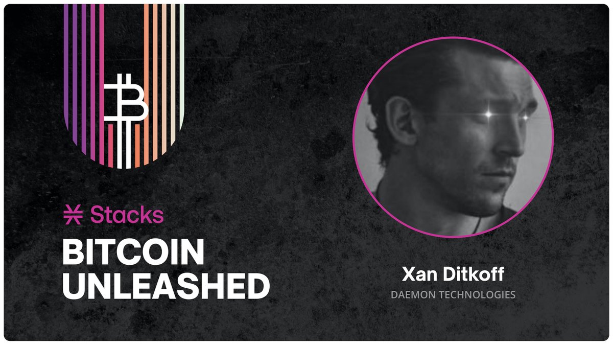 Stoked to reunite with the whole <a href="/Stacks/">stacks.btc</a> fam in Miami, after two long years of not seeing all your wonderful faces.

I'll be speaking at Bitcoin Unleashed April 5-6th. Register to join and come say hi: stacks.org/bitcoin-unleas…