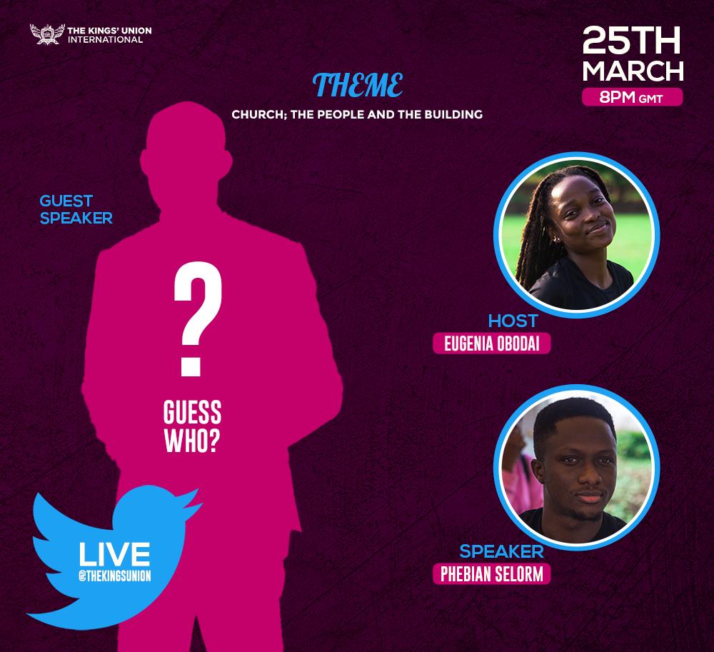 You are about to experience the most interesting and interactive space ever. Join us on Friday at 8pm and let's talk about chuurrcchhhh!!!