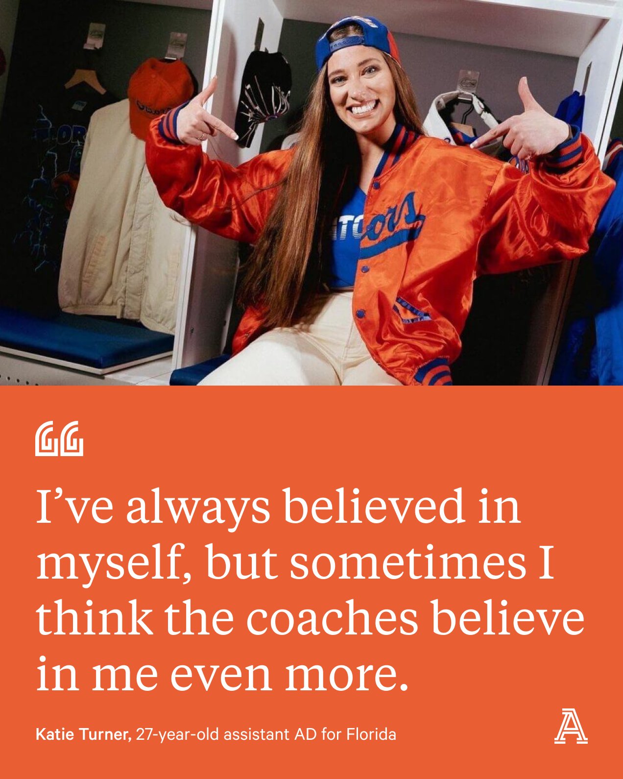 The Athletic on Twitter "At only 27, Florida assistant AD Katie Turner already has a history of