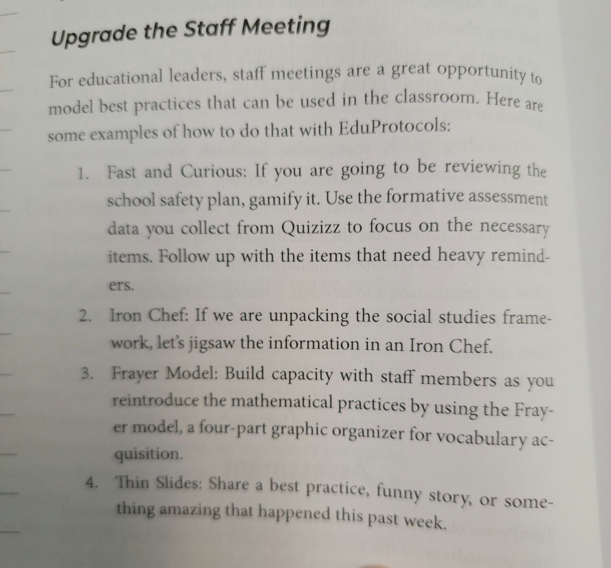 CivicsQueen's tweet image. How often do your administrators or coaches model great instruction strategies during staff meetings? I know our staff loves when we gamify and get a kahoot about policies instead of a PowerPoint! #ownyourlearning   #deployingeduprotocols