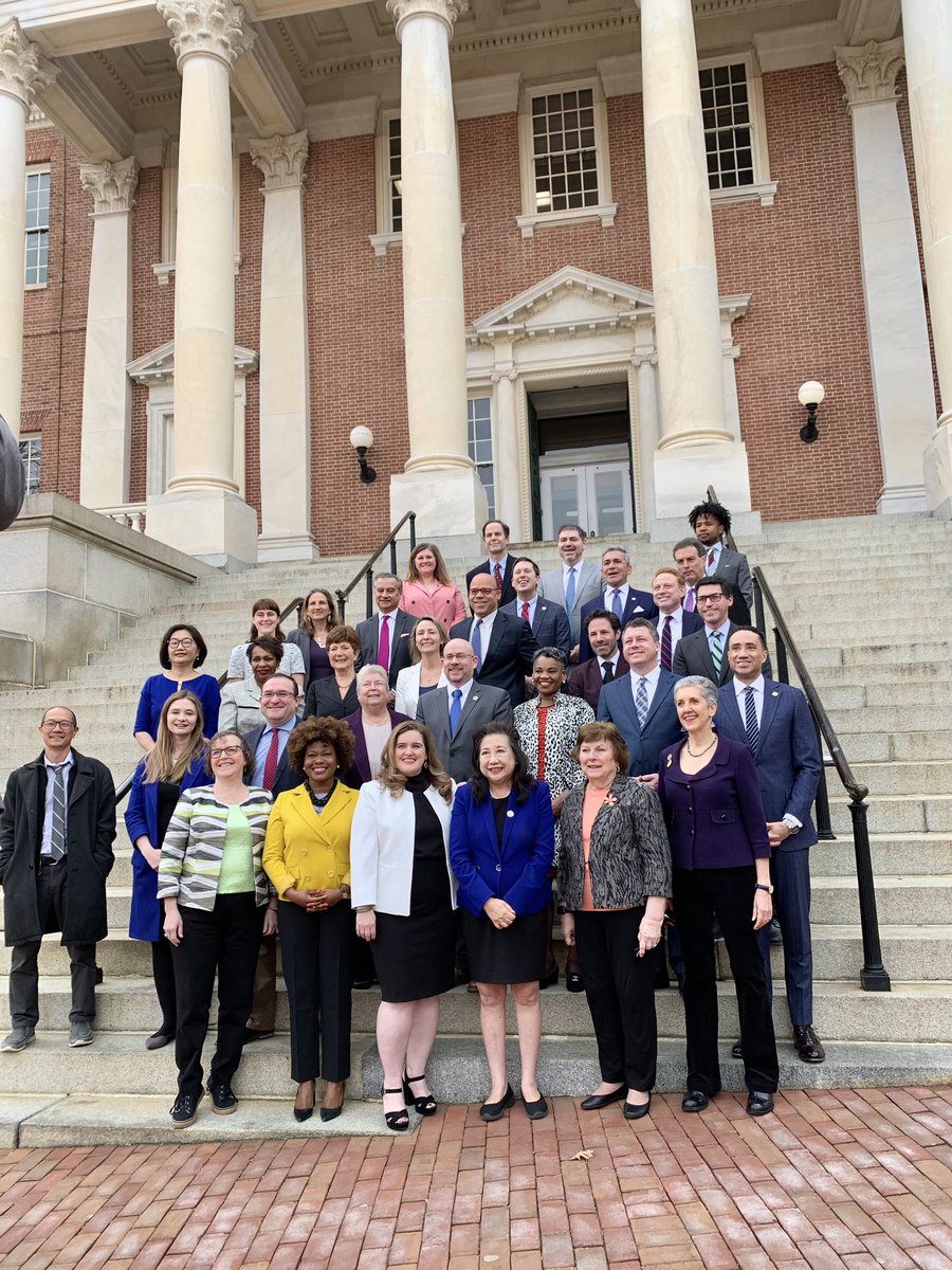 JheanelleW's tweet photo. The mighty Montgomery County Delegation. 32 members strong!
Proud to represent #TeamMoCo as we work together to pass effective policy and bring back critical wins for our county and districts.
#MDGA22 https://t.co/Si7ClKmfrU