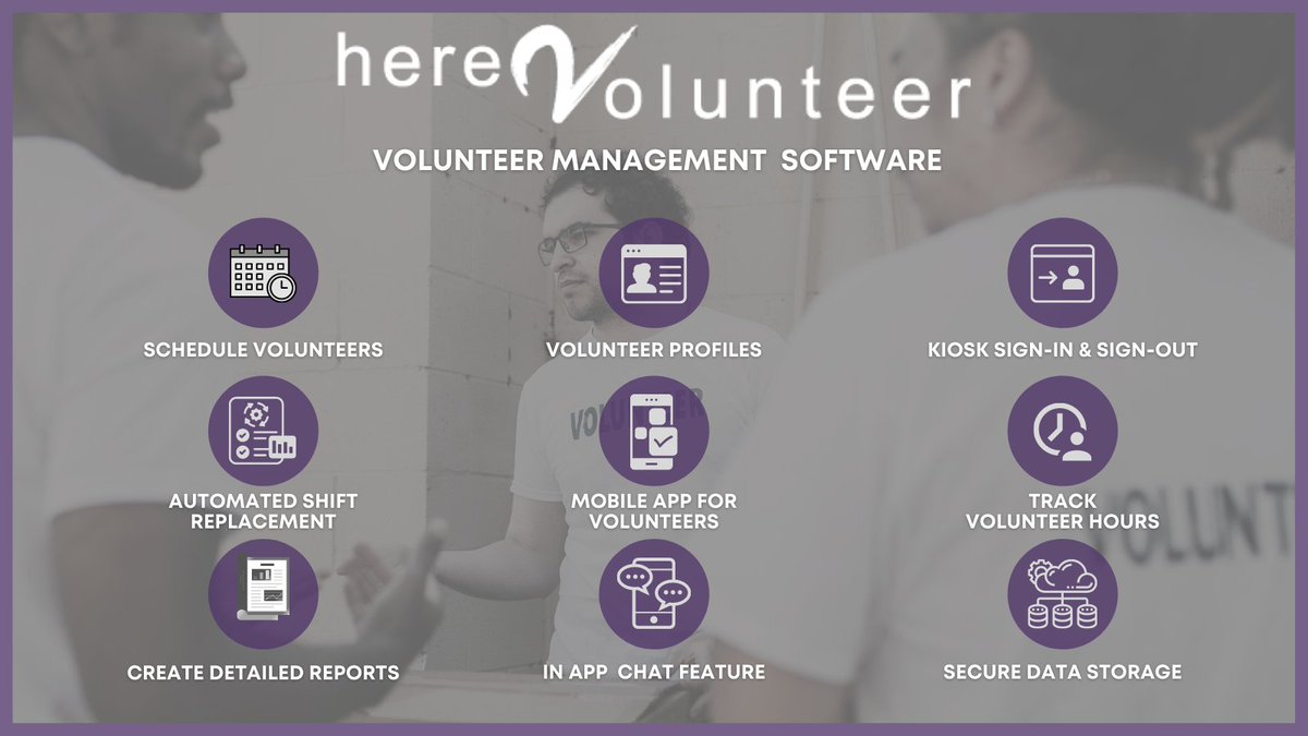 Here2V's tweet photo. Streamline your volunteer management process and save both time and money with Here2Volunteer, a product powered by @NesdaTechnolog1 https://t.co/3jTq3Sl4mE
#volunteermanagement #volmgmt #volunteer #volunteerengagement #softwaresolutions #scheduling #management #reportingtools https://t.co/yhn9QaRetD
