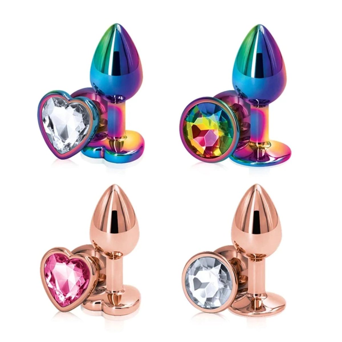 herethereadult's tweet photo. The Rainbow or Rose gold anal plugs

These beautifully crafted gem embossed anal plugs are silky smooth and easy to use, which come in 3 different sizes or ordered as a set.

Solid aluminum alloy allows for easy insertion when lubricant is applied.

https://t.co/nprYojGdev https://t.co/8bmIcUboCa