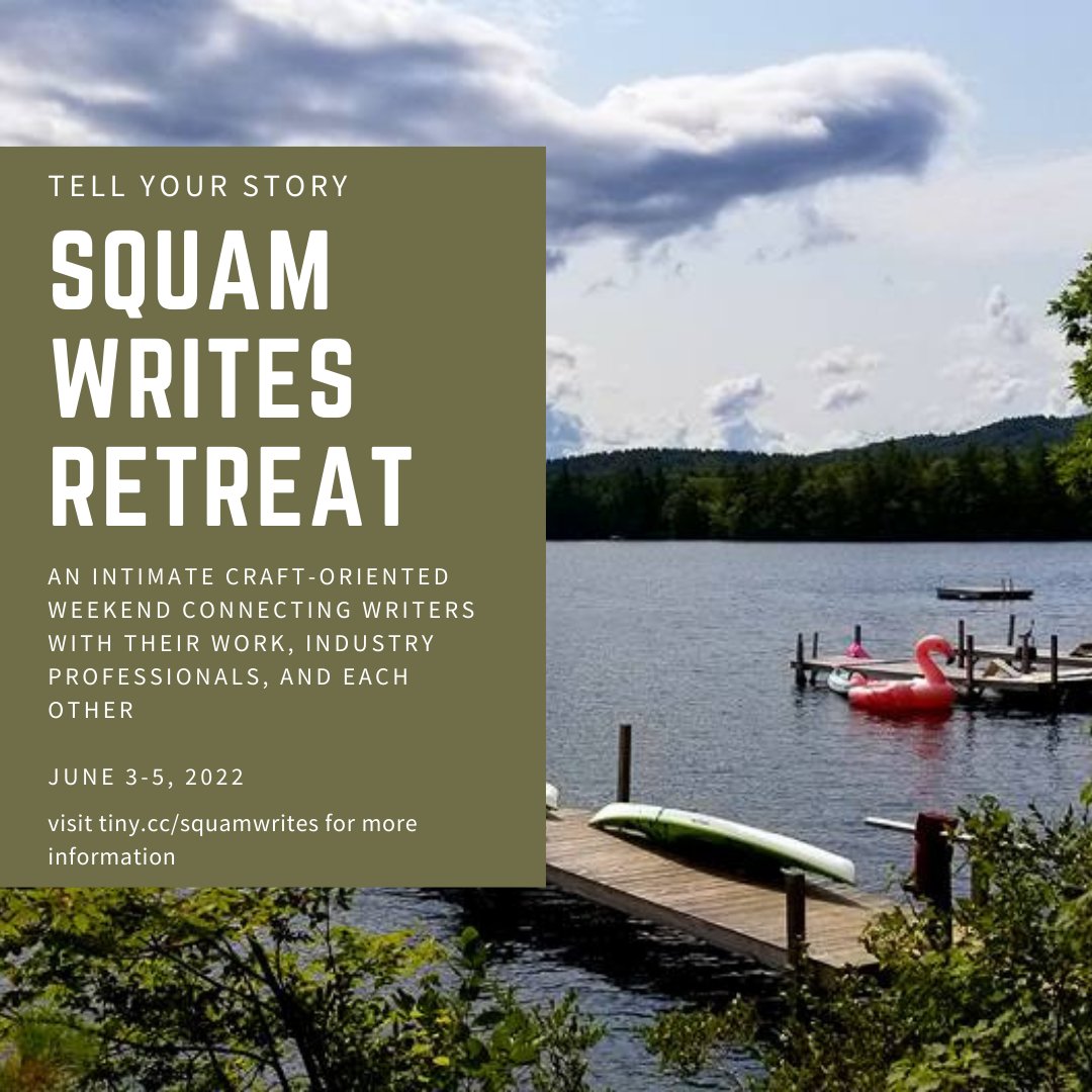 MelissaHed's tweet photo. The lake whispers secrets. How will you answer? Tell us your story at #SquamWrites June 3-5, with @WilbursBF_Char @lauren_scovel @jillygagnon @MelissaHed. More info at https://t.co/LJbbmh9g1c
#amwriting #writingretreat #authors #retreat #squam #wfwa #scbwi #rwa #grubstreet https://t.co/nOZu8I9WNU