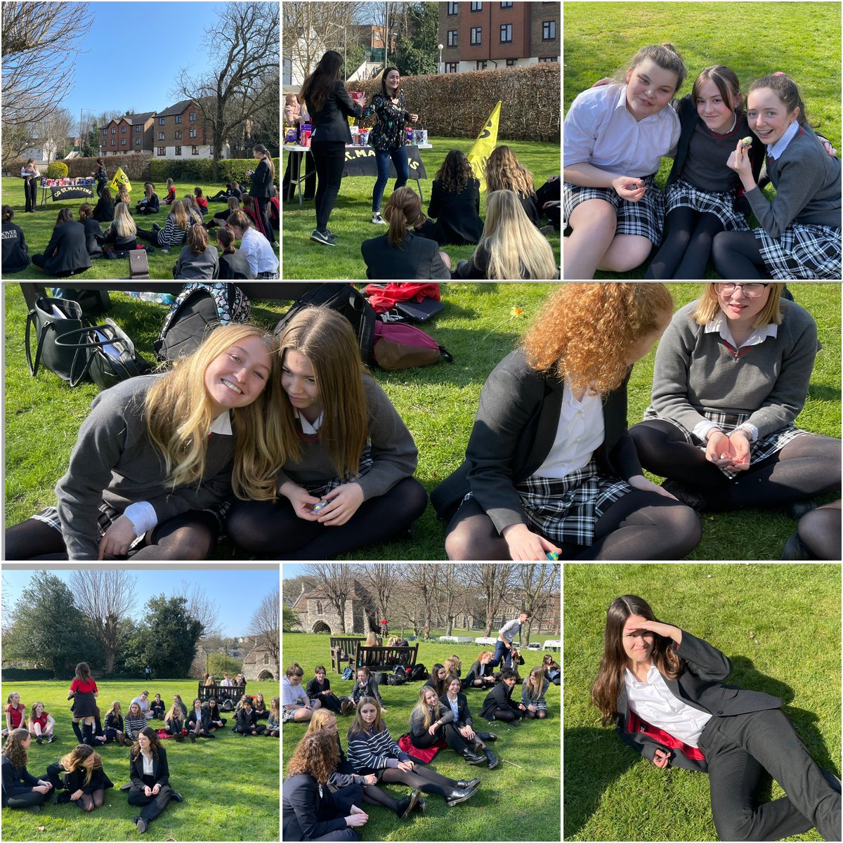 DovColStMartins's tweet photo. Lovely afternoon ☀️‼️🍫 looking forward to spending more time outdoor with the house next term! 🤗 https://t.co/IGkpsWykuI