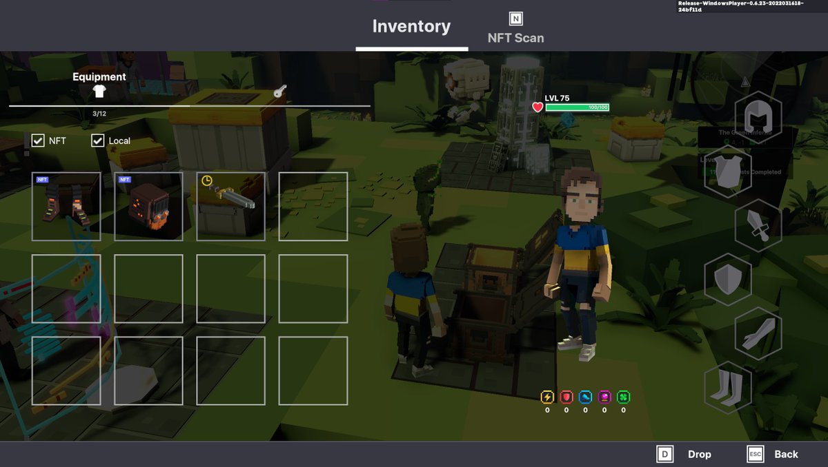 r0st14_'s tweet photo. @TheSandboxGame I just participated in the daily #SandboxAlphaS2Contest for a chance to earn up to 1,000 $SAND! Starting March 19 - Gather the equipment. Check out my screenshot below!
👇 #SandboxAlphaS2 https://t.co/LV9loQx5SS