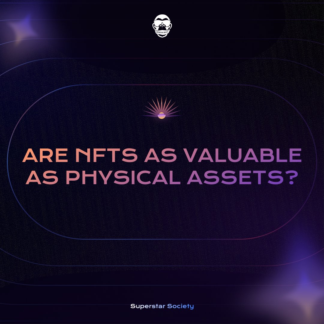 NFTs are not simple digital files. With NFTs, art can be “tokenized” to create a digital certificate of ownership that can be bought and sold. 

🔥Get your SSS NFT on Trust Market: trust.market/buy/SuperstarS…

#NFT #Superstarsociety #Superstarsocietynft #NFTproject #NFTdrop #nftart