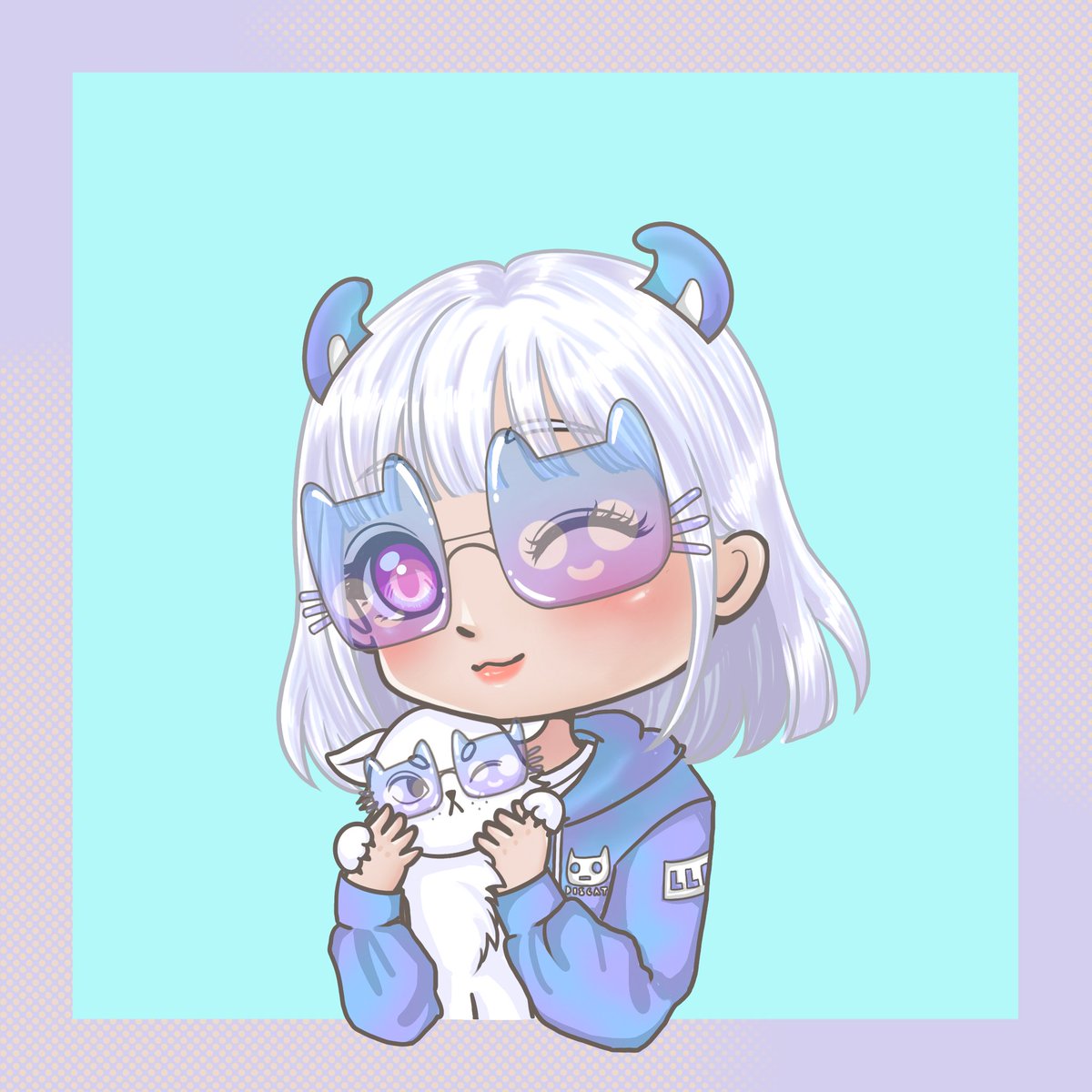 Special drop 💜

LLL x CEG Discat #CEGcontest #CATEYEGIRL
Original Character by 
<a href="/muimooi/">muimooi</a>
 
Thank you for this lovely contest 💙

🐱 049 - Iona
-> opensea.io/assets/matic/0…

#LovelyLittleLadies #NFT #waifu #waifunft #NFTTHAILAND  #NFTCommmunity #NFTJapan #NFTanime #nftart