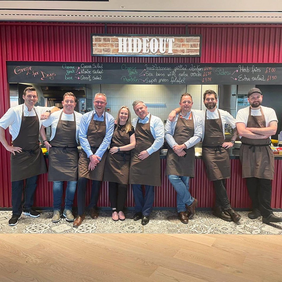 BaxterStorey's tweet photo. A few snaps from yesterdayโs pizza masterclass as our Ops Directors got their hands in the flour (quite literally!)
Thanks for hosting chef @ryanpercopo ๐จ๐ปโ๐ณ and shoutout to @wildfarmed for supplying the flour ๐๐ฝ
#pizzamaking #culinarymasterclass #welovethisbusiness https://t.co/sLue3LGnUx