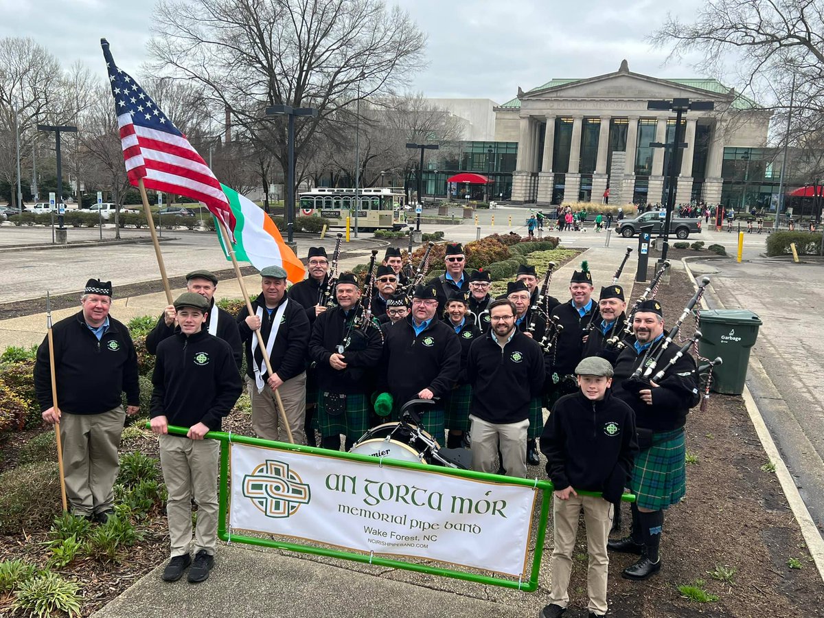 hiberniandigest's tweet photo. New post (There's a New Irish Pipe Band in Town - Wake County, NC Division #1) has been published on The Ancient Order of Hibernians - https://t.co/J8WoE9dWU5 https://t.co/h1LAs76tgy