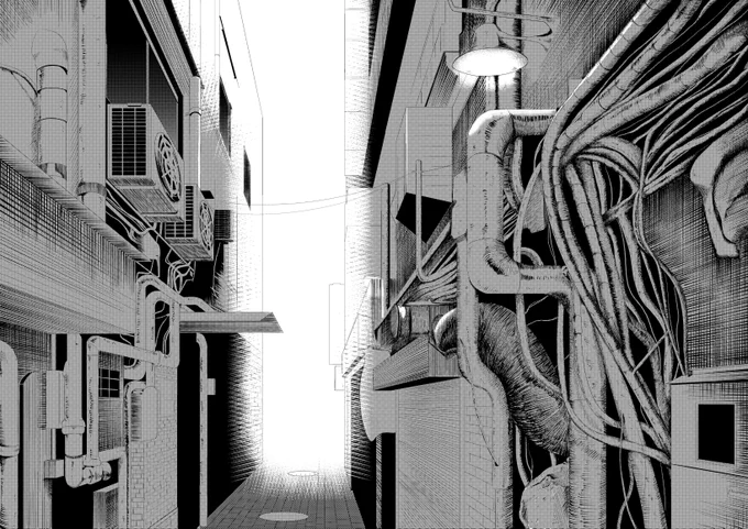アシスタントなりたくて3

#漫画家さんと繋がりたい
#絵描きさんと繋がりたい 
#背景 