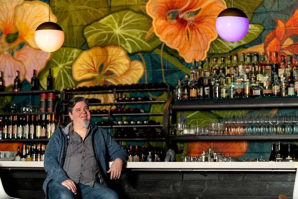 MadeInGSO's tweet photo. Greensboro native Tal Blevins’ passion for computer games spawned a 20-year career as a digital media pioneer on the west coast. Today, he’s back to his home town building a new empire, his restaurant MACHETE. https://t.co/k8Wggo5EqY #soGSO #MadeinGSO https://t.co/SOvHeRgkyw