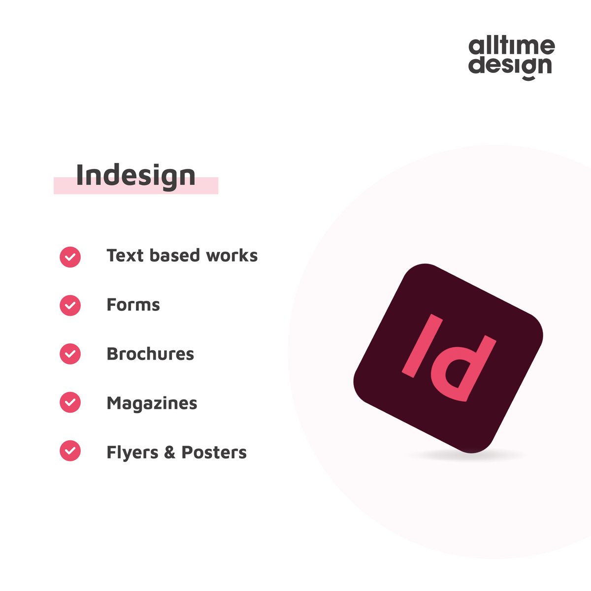 AllTime_Design's tweet photo. ๐ค Did you know ?
Designer doesn't use a single platform for all their designs.
Check out which design platform designers at ATD and across the globe use for what purpose.
#alltimedesign #graphicdesigner #design #photoshop #illustrator #indesign #designplatforms #designers https://t.co/oHJ6mSCxky