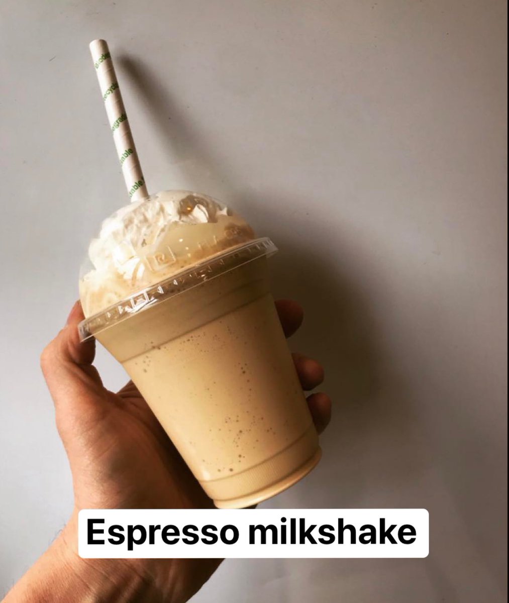 Want to cool down but still get that caffeine hit? Look no further than our wonderful espresso milkshake! #spring #sunshine #coffee #newcastle #ne1 #milkshake