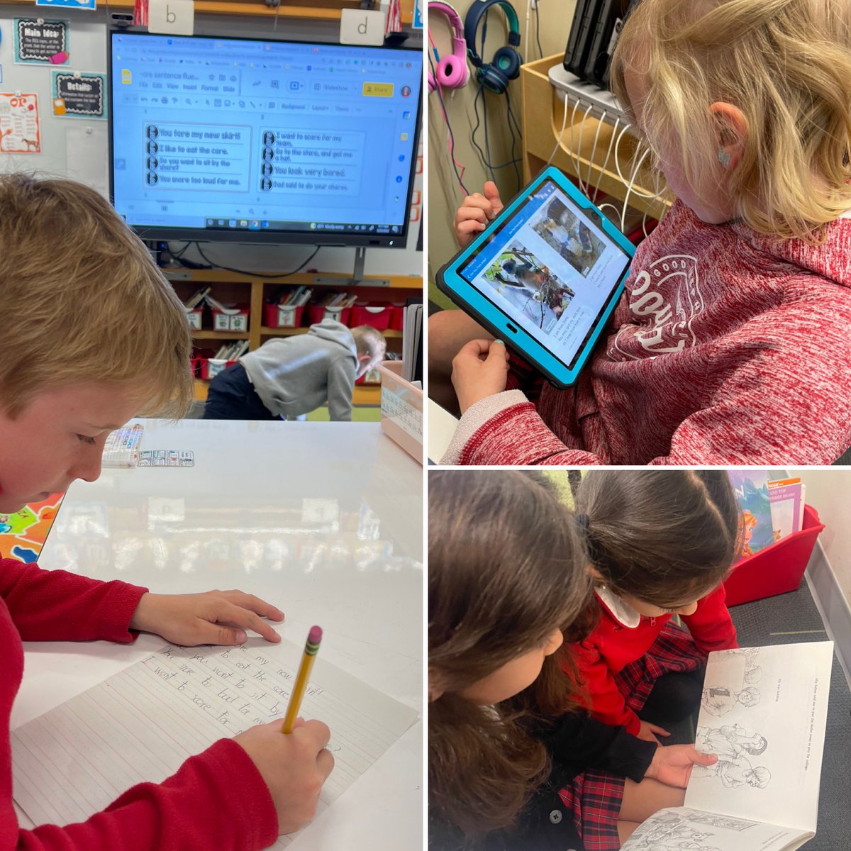 mmfshults's tweet photo. 1F independently working hard during ELA station time ✏️📚📖📝 @gsesdallas #1FGSES https://t.co/urBiZYA6tp