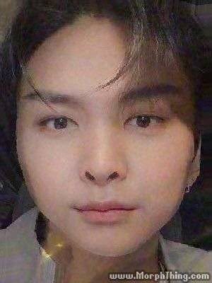 loveutaeil's tweet photo. Just did some @morphthing with photos of Johnny @NCTsmtown_127 and I. Sneak peek on how our love child might have look like. #itsokaynottobeokay 💚 https://t.co/1Iey1phdh2