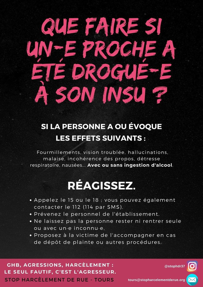 lesilots's tweet photo. [TEUF SAFE] Nous avons décidé de travailler main dans la main avec l’association @StopHDR37 et de se remettre à leur expertise. Iels formeront nos bénévoles et nos agents de sécurités, et seront présent tout le week-end pour veiller à ce que la fête soit sans danger pour vous. https://t.co/zsBWLLskh6
