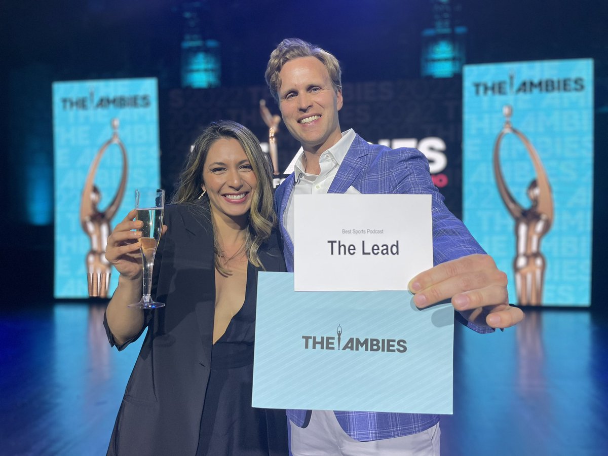 TMOluvsSports's tweet image. Still buzzing and in shock about winning the Ambie Award for Best Sports Podcast!

The episode we submitted was about the Afghanistan Women’s National ⚽️Team’s escape from Kabul. Thank you to @khalida_popal for letting us tell their story.

Take a listen:
podcasts.apple.com/us/podcast/the…