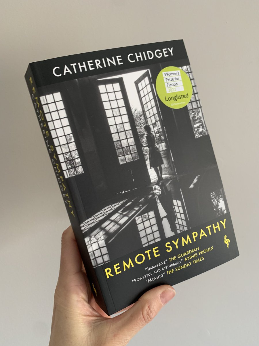 thereadingpara's tweet photo. Thank you @evaetcetc for sending me a copy of #RemoteSympathy by @CathChidgey, which has just been longlisted for the @WomensPrize. 

“A powerful &amp; disturbing study in terrible lies &amp; the human need to believe them” - The Sunday Times. 

Out now from @EuropaEdUK 🖤 https://t.co/pmyt5T0rym