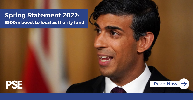 thepsenews's tweet photo. Local authority-led fund to support vulnerable households to receive £500m boost

@RishiSunak #SpringStatement2022 #Budget #Tax #Spending