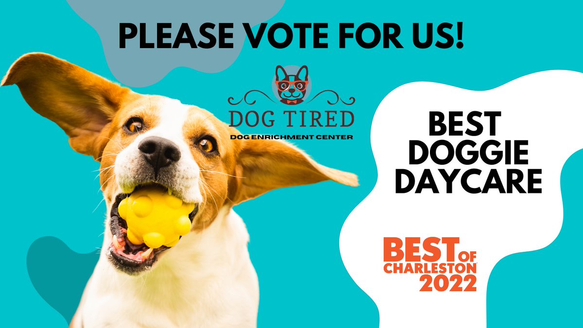 Please help us win Best of Charleston 2022. Vote today for the Best Doggie Daycare in town!! 🙏🥰🙌❤️
bestof.charlestoncitypaper.com/services/best-…