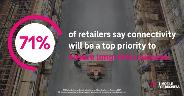 MeierSprint's tweet photo. Giving your employees the bandwidth to focus on customers is key to long-term success. Our #5G network can help your #retail team handle the rush by making it possible to automate labor-intensive tasks, like inventory and order fulfillment. https://t.co/8fRYYNvwjQ https://t.co/9oqf8F856a