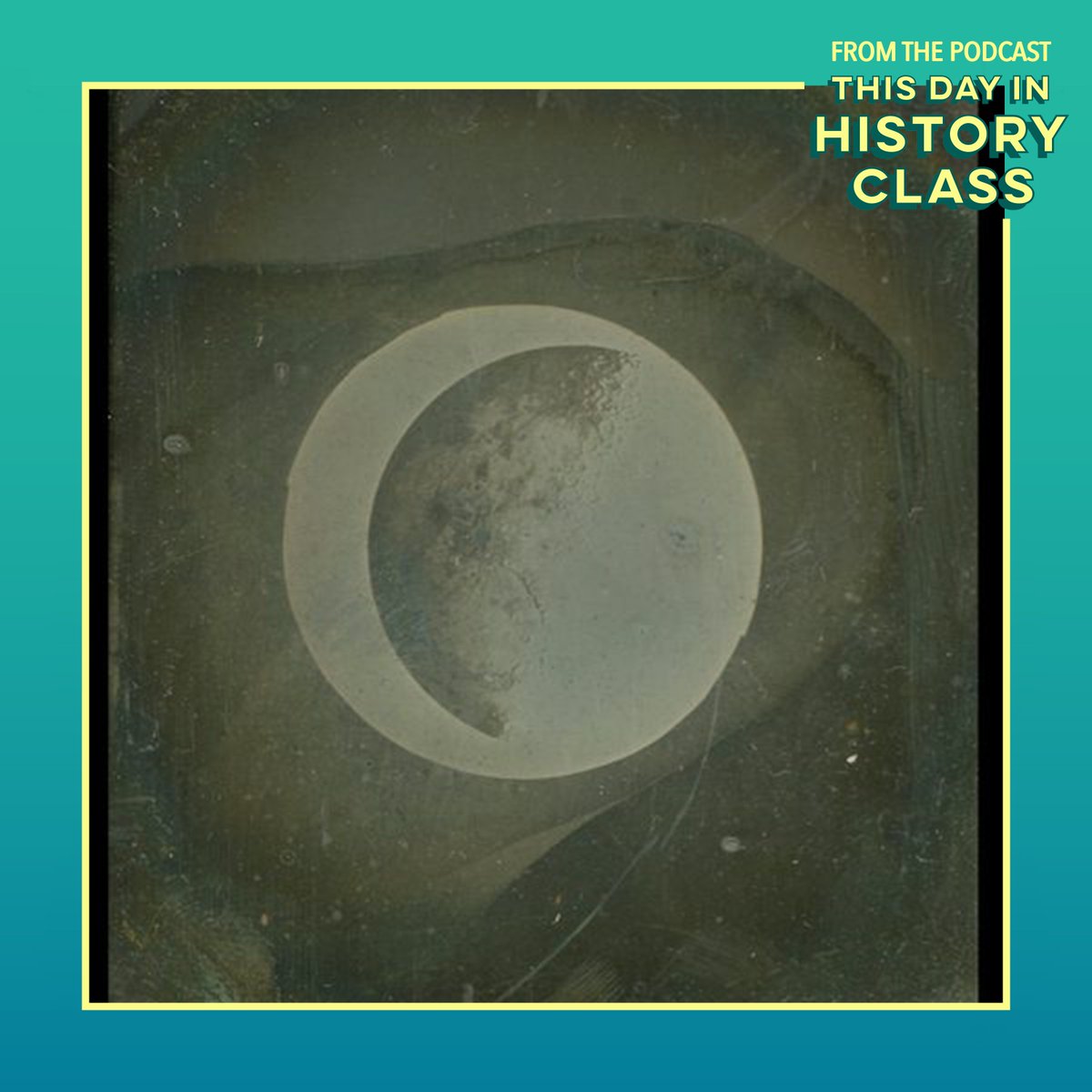 TDIHCshow's tweet photo. On this day in 1840, John William Draper reported his success in taking detailed images of the Moon.

#Moon #JohnDraper #Photography #Astronomy #NYU #Astrophotography #Daguerreotype #TDIHC #ThisDayInHistory #TodayInHistory #OnThisDay #March23

Listen now:
https://t.co/hK1egtC6D1 https://t.co/0pxumRxY4O