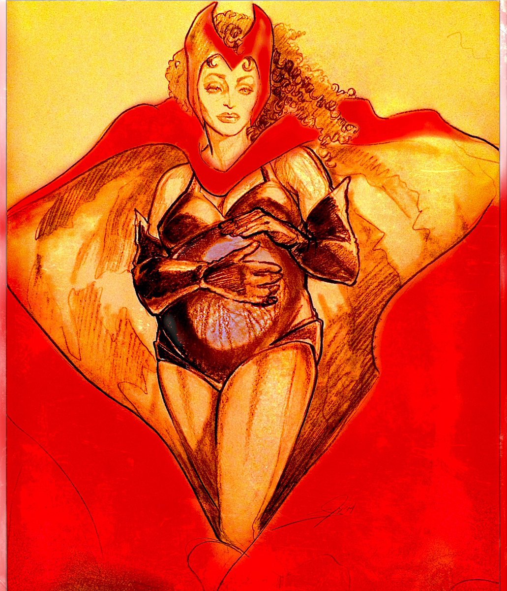 StefanoTruth's tweet photo. #WandaVision is trending; here are 2 Scarlet Witch from the past
“AGAINST ALL ODDS” in homage of the great #RichardHowell ‘s work on 80s & a Modern #VisionandtheScarletWitch 🔥 #comics #marvel #dc Magneto’s Romani daughter from Wundagore 🪄 https://t.co/QKAtdSJpqK