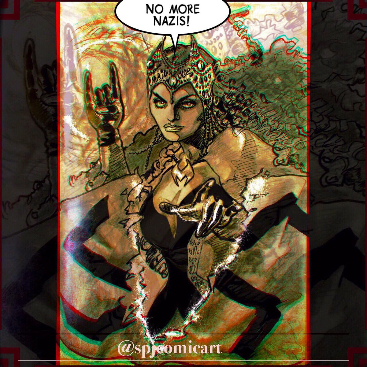 StefanoTruth's tweet photo. #WandaVision is trending; here are 2 Scarlet Witch from the past
“AGAINST ALL ODDS” in homage of the great #RichardHowell ‘s work on 80s & a Modern #VisionandtheScarletWitch 🔥 #comics #marvel #dc Magneto’s Romani daughter from Wundagore 🪄 https://t.co/QKAtdSJpqK