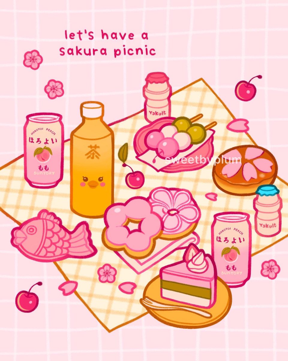 let's have a sakura picnic! 🌸 