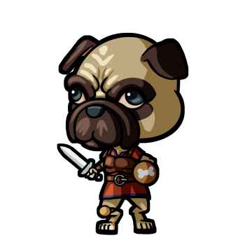 threepugmoon's tweet photo. Some free pug kobolds for your virtual tabletop game. Use them on @roll20app or wherever you game. #ttrpg #pugs #vttrpg #rpg #tokens #fantasy https://t.co/0LGVZe4tDW