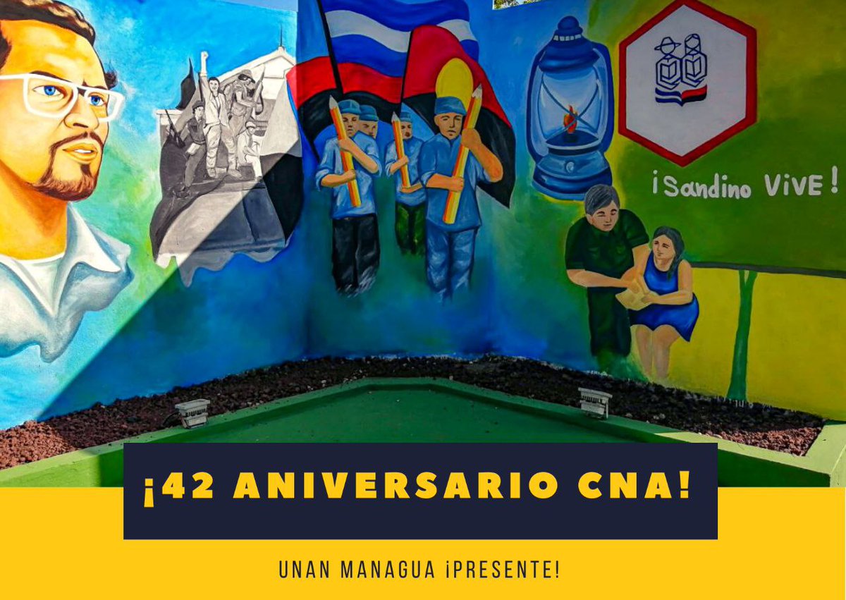 Celebramos el 42 aniversario de la Cruzada Nacional de Alfabetización.
#42LucesYVictorias