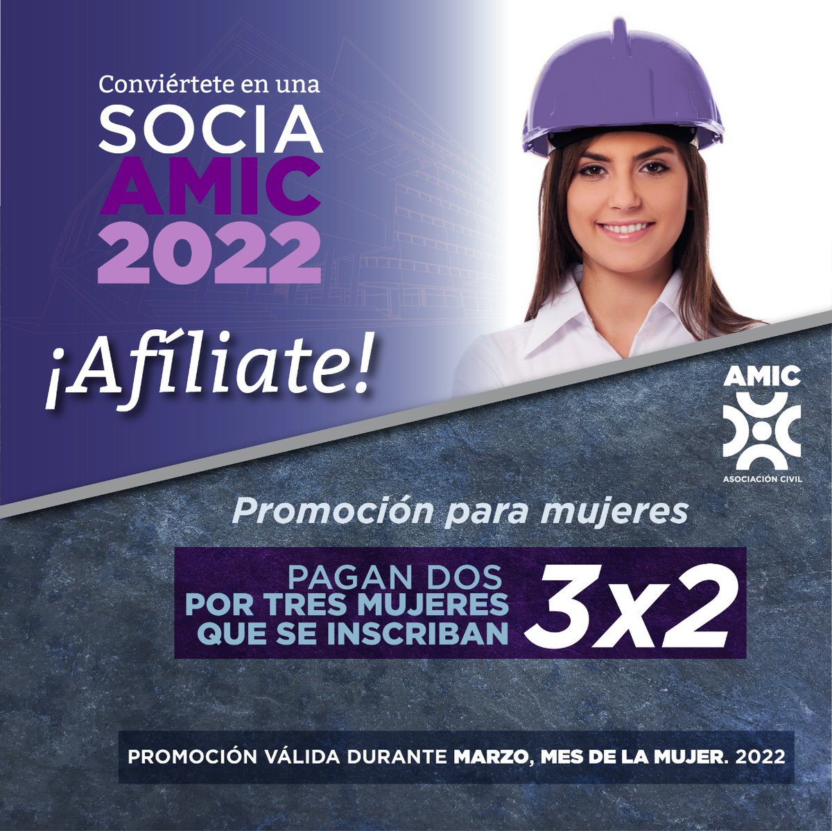 ¡ Buscamos más #Mujeres👷🏽‍♀️👷🏼‍♀️ líderes al frente de una empresa🏗🏭 !

Aprovecha nuestra promoción y únete al mejor equipo de #MiPymes de la Construcción en #Veracruz. 

#MesDeLaMujer 
#SomosAMIC

Informes:
gerencia@amicveracruz.org