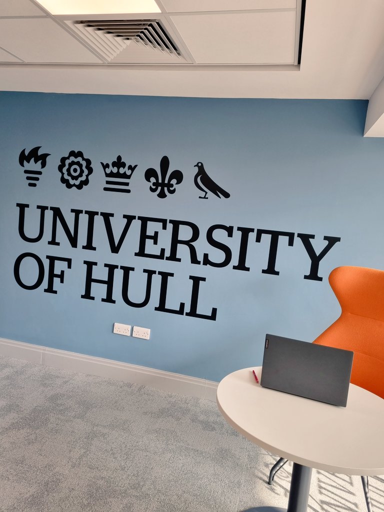 Enjoying a different work space this afternoon at <a href="/hubsonline/">Hull University Business School</a> after a morning of exploring effective decision making as part of our Future Leaders course ✅️