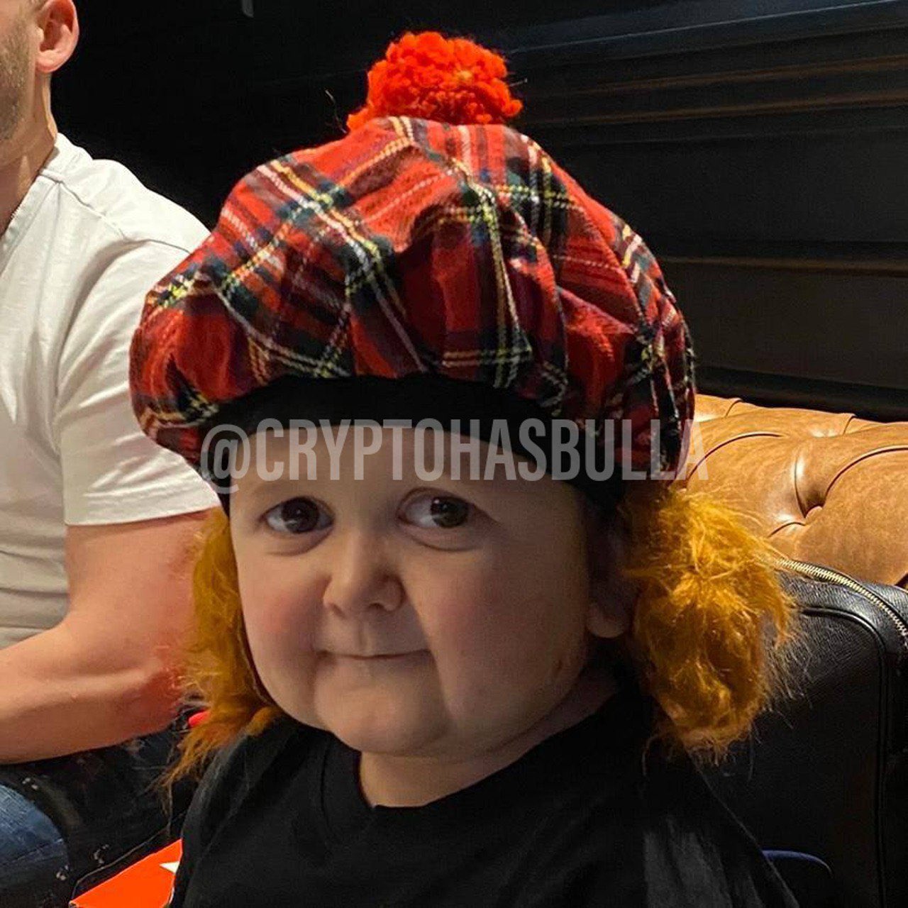 Tartan hat sales with ginger hair