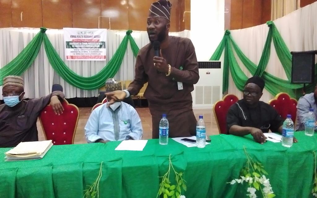KwaraCare's tweet photo. One day workshop with labour union on onboarding the formal Public sector to the Kwara State health Insurance scheme. The event headlines the scheme to the NLC, the TUC and their affiliates. #kwaracare #LeaveNoOneBehind #alaafia #healthcare https://t.co/GKR2GUoCuQ