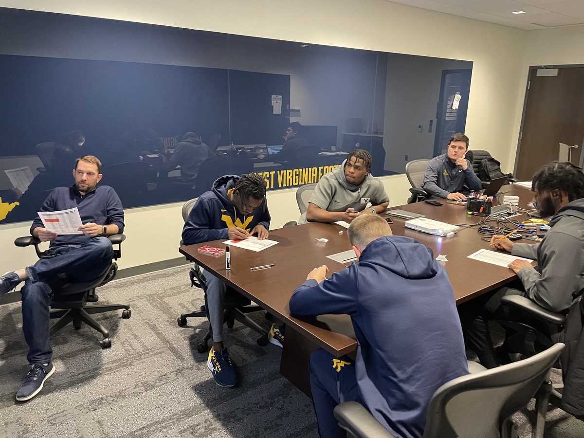 Jeff Koonz (@coachkoonz) on Twitter photo It’s Time for the 2022 WVU Football Special Teams Competition to commence!! The draft is complete and competition #1 is rapidly approaching! Can’t wait to watch teams <a href="/Samjames_13/">Sam James</a> , <a href="/reesesmith_/">Reese Smith</a> , <a href="/Taurus_Simmons1/">Taurus Simmons</a>, & <a href="/_MRuffin2/">Malachi Ruffin</a> COMPETE!! #GameChangers🟡🔵⛰ #TechniqueWins🟡🔵⛰ It’s Time for the 2022 WVU Football Special Teams Competition to commence!! The draft is complete and competition #1 is rapidly approaching! Can’t wait to watch teams <a href="/Samjames_13/">Sam James</a> , <a href="/reesesmith_/">Reese Smith</a> , <a href="/Taurus_Simmons1/">Taurus Simmons</a>, & <a href="/_MRuffin2/">Malachi Ruffin</a> COMPETE!! #GameChangers🟡🔵⛰ #TechniqueWins🟡🔵⛰