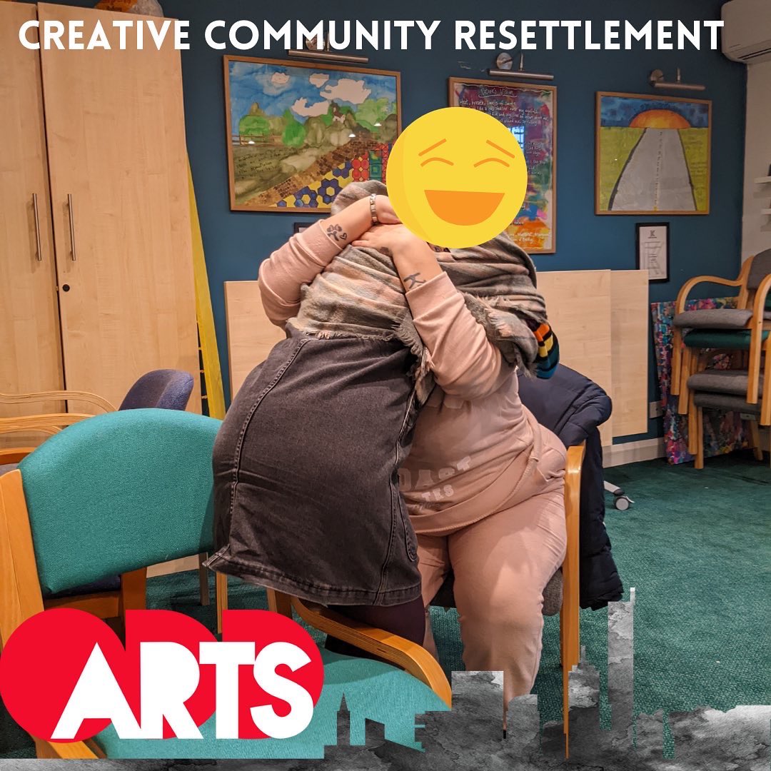 OddArtsUK's tweet photo. 🙌🏽TWO•GREAT•SESSIONS😁@riponhouseleeds! We have been exploring the theme of #relationships & have loved the enthusiasm, the laughter & the willingness to take part. We’re excited to make some more theatre with this group 🎭#oddarts #CCR #CreativeCommunityResettlement https://t.co/0suilR8epr
