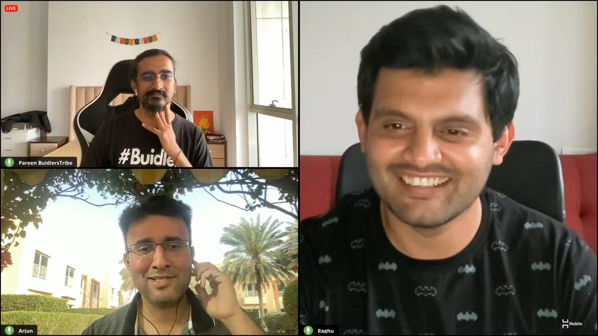 Katsumi3x's tweet photo. Had a blast 🎉🙌 w/ @ArjunKalsy @pareen @pythonhulk at the first #PolygonLEAP2021 Meet &amp; Greet ✨🎉 @0xPolygon @BuidlersTribe 

The 31 shortlisted startups got a chance to interact &amp; know more about the journey ahead as they now move to the Bootcamp Phase💯📈 https://t.co/yOsk3YnEEx