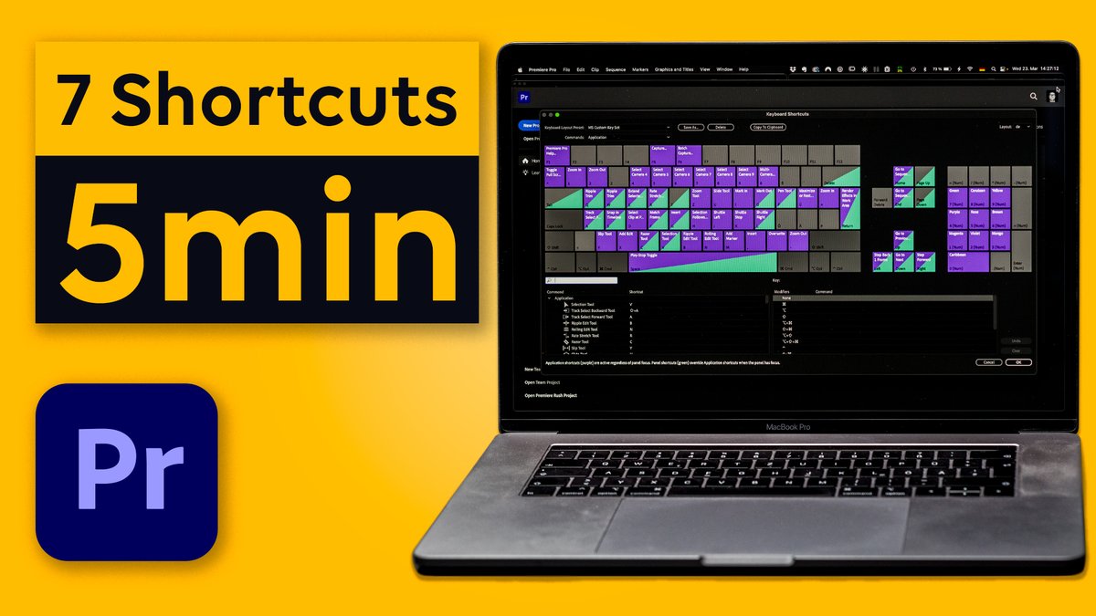 MaikSelbmann's tweet photo. 7 Shortcuts in 5 Minuten [Premiere Pro] https://t.co/elApyLZggY via @YouTube https://t.co/ISENW27tkw